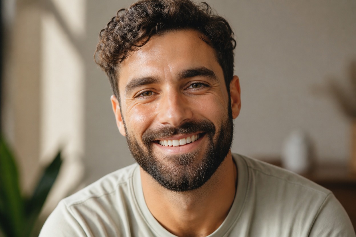 AI Beard Filter example