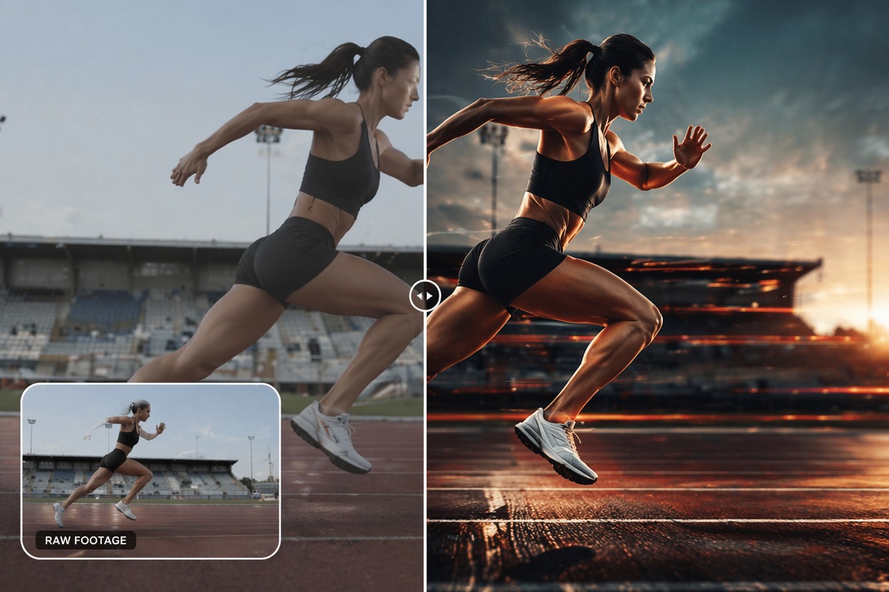 Generador de videos de músculos con IA - Límites de la edición de fitness
