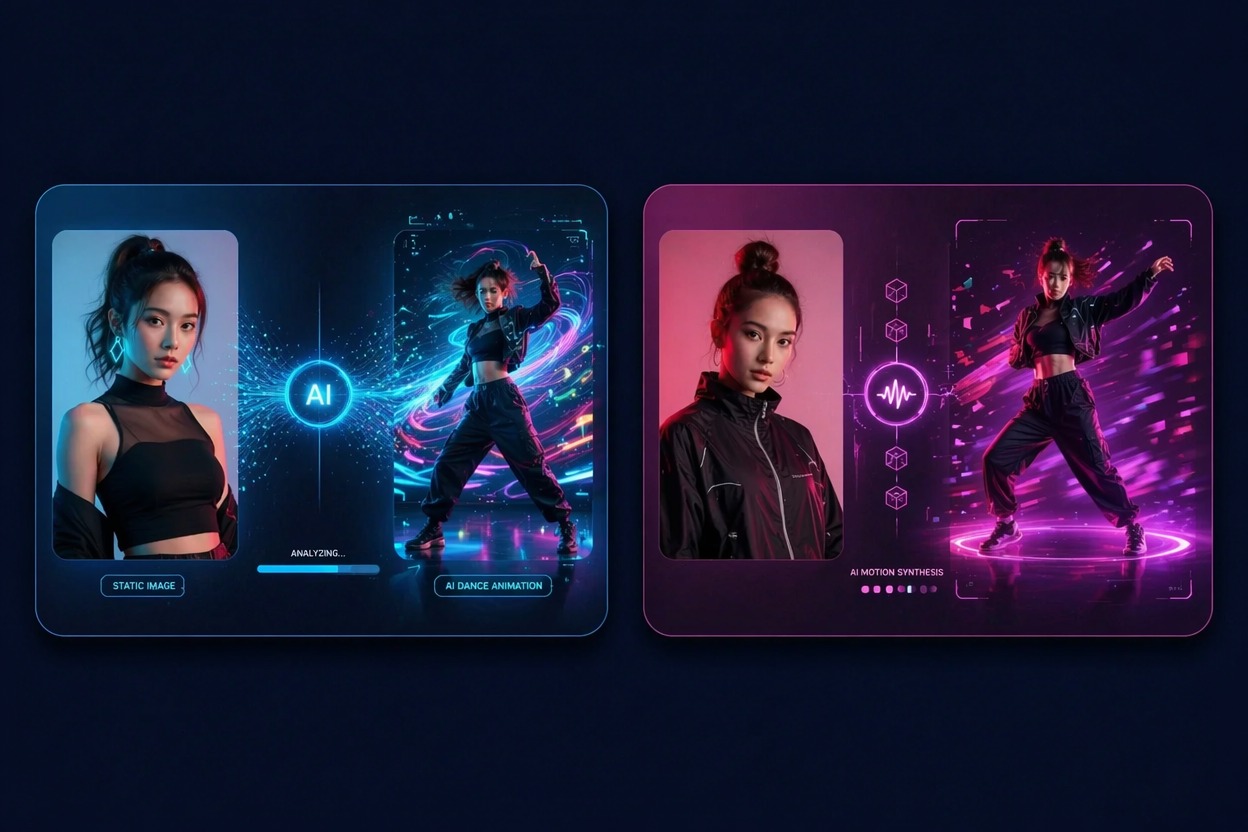 AIダンス動画生成ツール - 写真からダンスへの制御