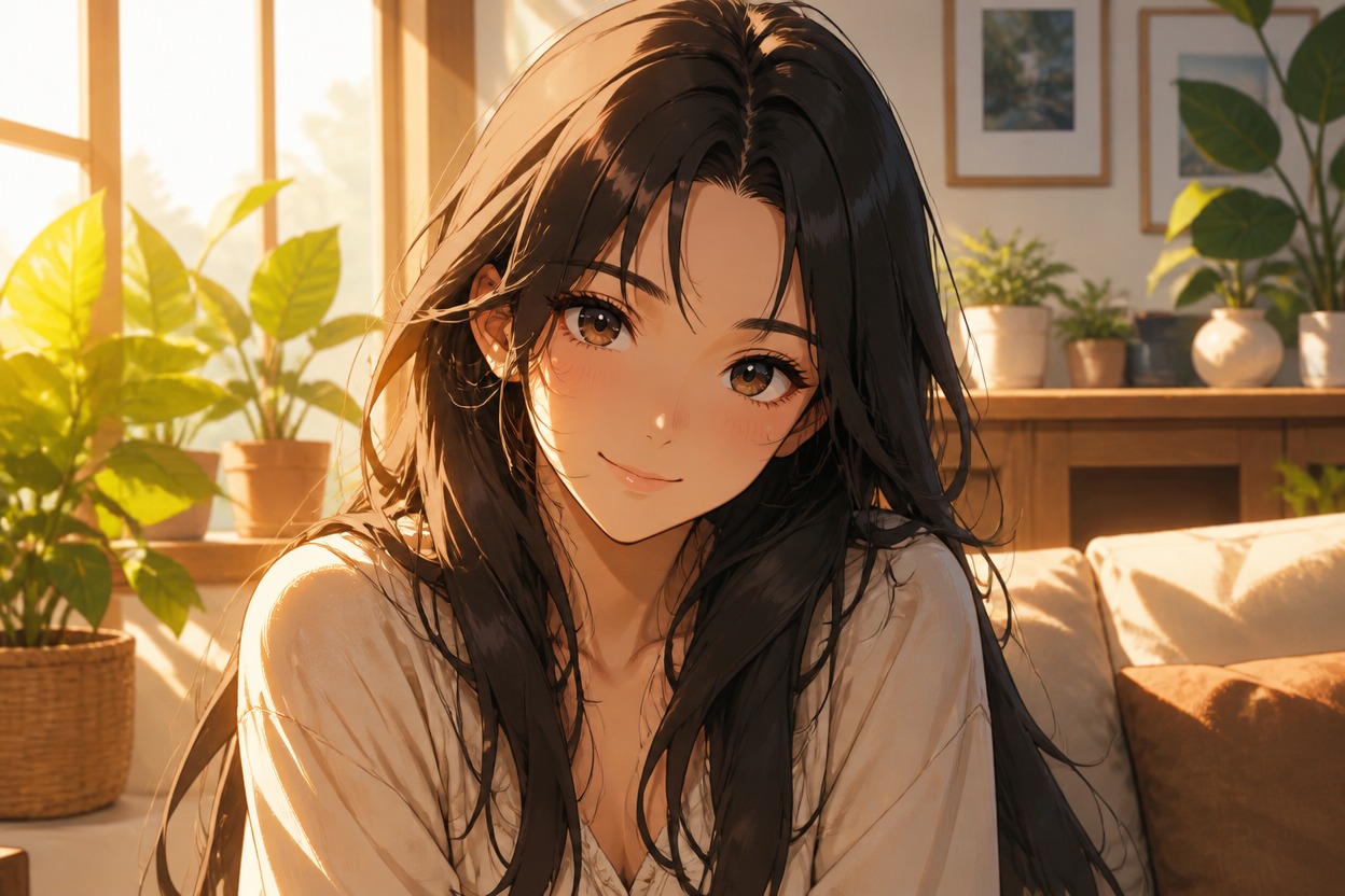 AI Manga Filter example