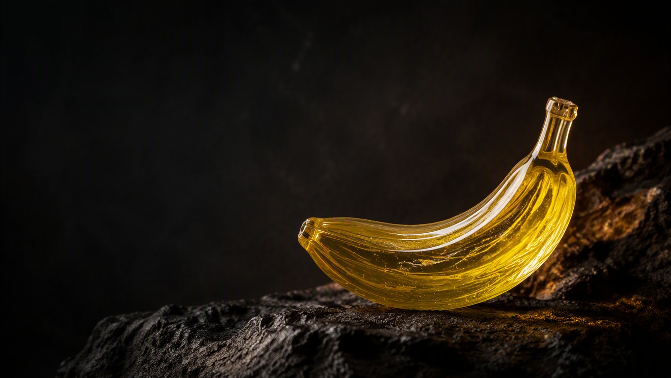 Luminous single-scene artwork representing Nano Banana 2 image generation