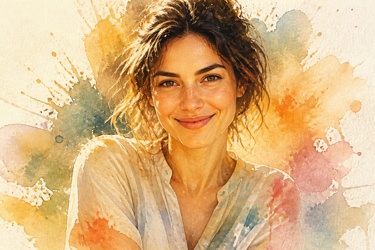 Watercolor Filter example