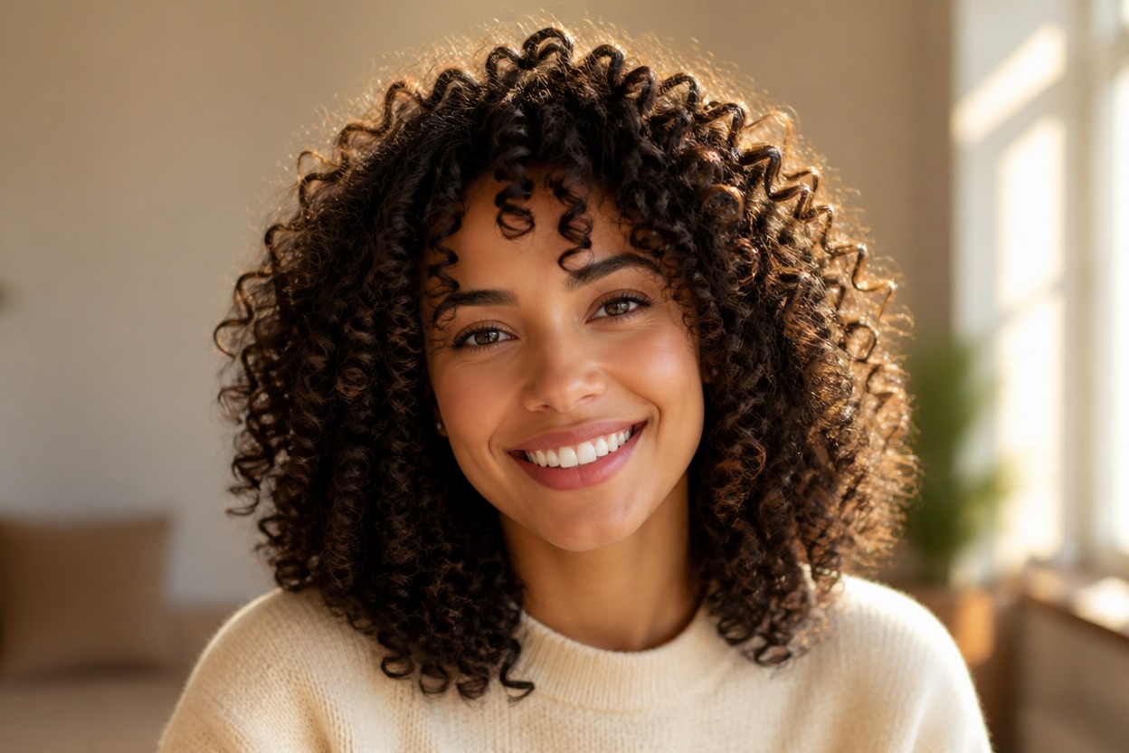 Curly Hair Filter example