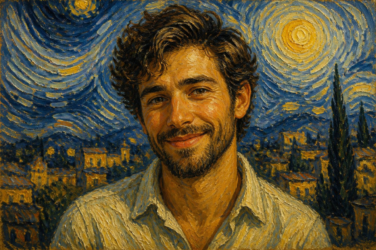 Van Gogh Filter example