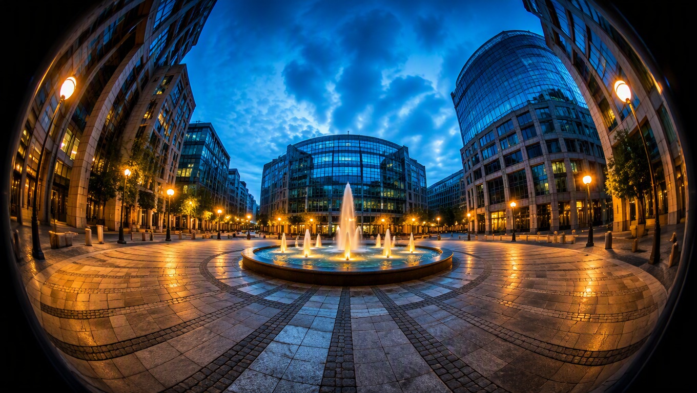 Fisheye Lens Filter example