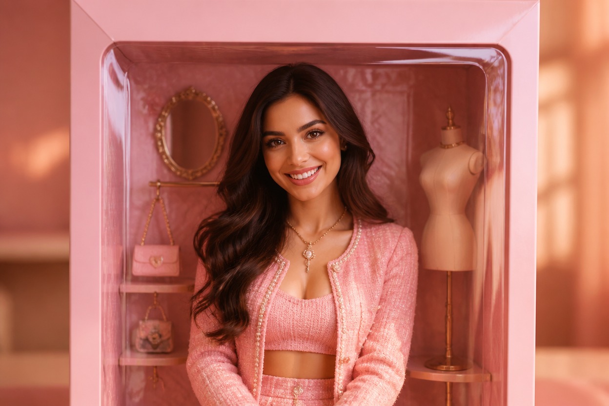 AI Barbie Box Generator example